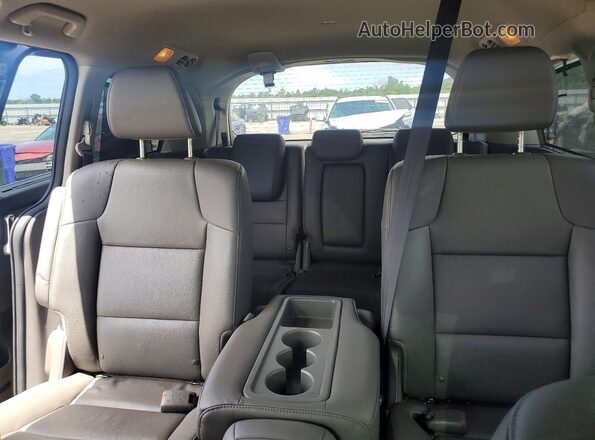 5FNRL5H9XGB130281 2016 HONDA ODYSSEY Черный Вид задних сидений
