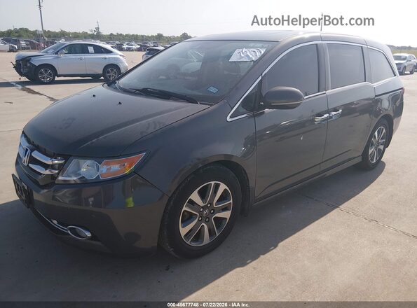 5FNRL5H9XHB005394 2017 HONDA ODYSSEY Серый Передняя левая четверть