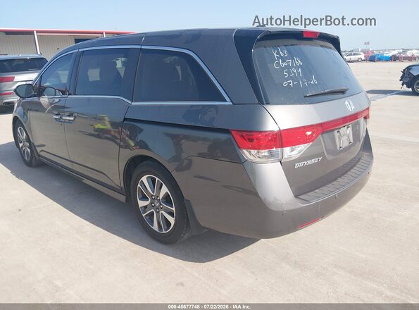5FNRL5H9XHB005394 2017 HONDA ODYSSEY Серый Задняя левая четверть