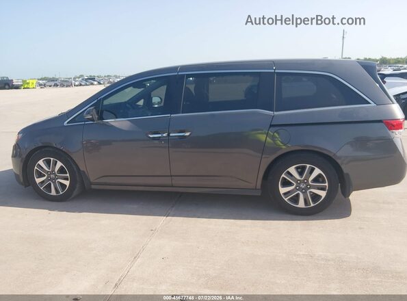 5FNRL5H9XHB005394 2017 HONDA ODYSSEY Серый Панорамный вид салона 360°