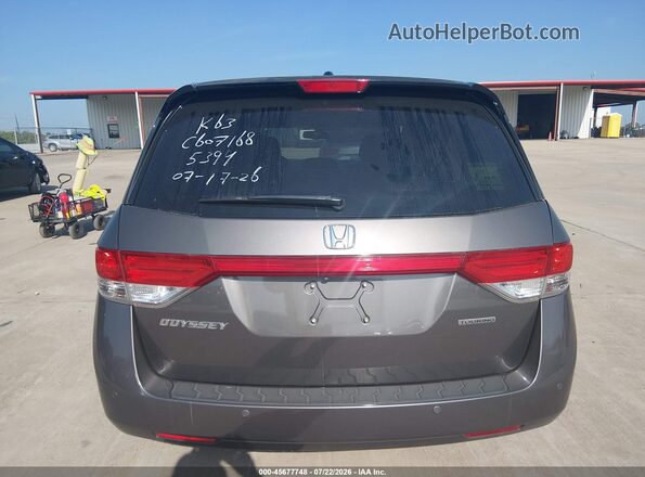 5FNRL5H9XHB005394 2017 HONDA ODYSSEY Серый 