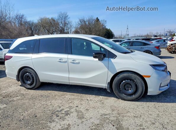 5FNRL6H09PB503110 2023 HONDA ODYSSEY White Przód prawy