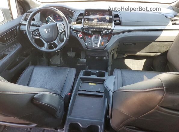 5FNRL6H09PB503110 2023 HONDA ODYSSEY White Widok deski rozdzielczej