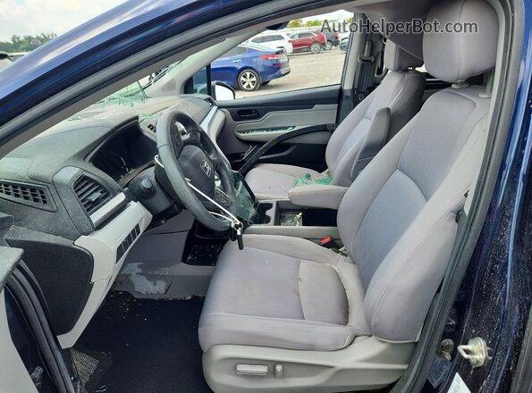 5FNRL6H20KB126998 2019 HONDA ODYSSEY Blue Vista interior delantera