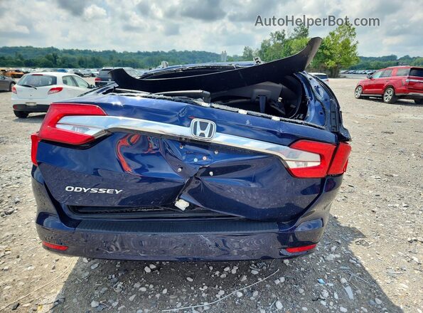 5FNRL6H20KB126998 2019 HONDA ODYSSEY Blue Vista trasera