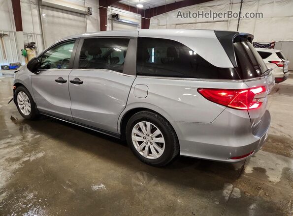 5FNRL6H22KB053942 2019 HONDA ODYSSEY Silver Задня ліва чверть