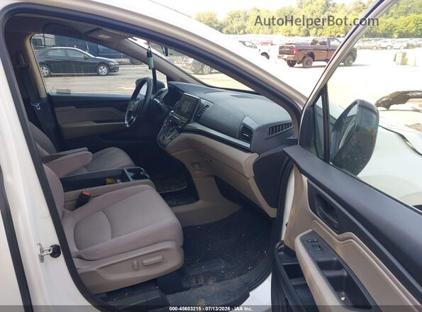 5FNRL6H22KB073916 2019 HONDA ODYSSEY Silver Widok wnętrza z przodu