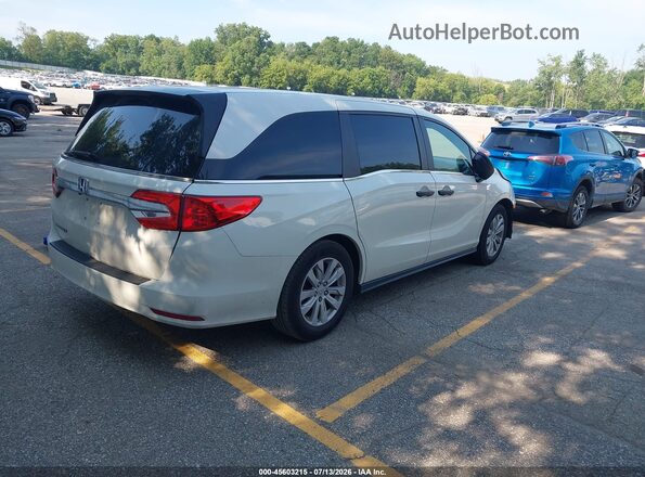 5FNRL6H22KB073916 2019 HONDA ODYSSEY Silver Tył prawy