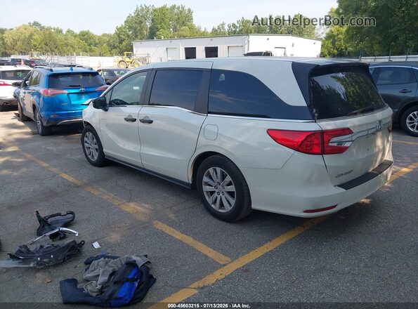 5FNRL6H22KB073916 2019 HONDA ODYSSEY Silver Tył lewy