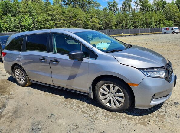 5FNRL6H22MB001049 2021 HONDA ODYSSEY Gray Przód prawy