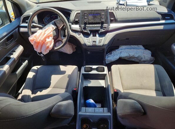 5FNRL6H22MB001049 2021 HONDA ODYSSEY Gray Widok deski rozdzielczej