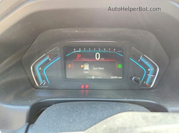 5FNRL6H22MB001049 2021 HONDA ODYSSEY Gray Widok zestawu wskaźników