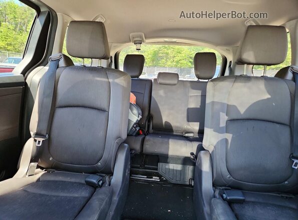 5FNRL6H22MB001049 2021 HONDA ODYSSEY Gray Widok tylnych siedzeń