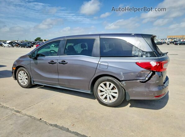 5FNRL6H23JB043693 2018 HONDA ODYSSEY Gray უკანა მარცხენა