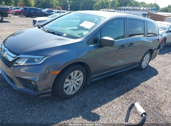 5FNRL6H23LB013032 2020 HONDA ODYSSEY Gray Przód lewy
