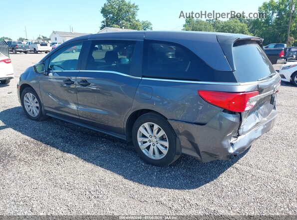 5FNRL6H23LB013032 2020 HONDA ODYSSEY Gray Tył lewy