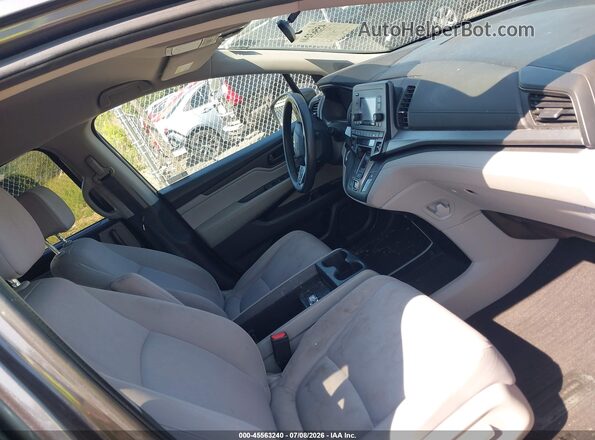 5FNRL6H23LB013032 2020 HONDA ODYSSEY Gray Widok wnętrza z przodu