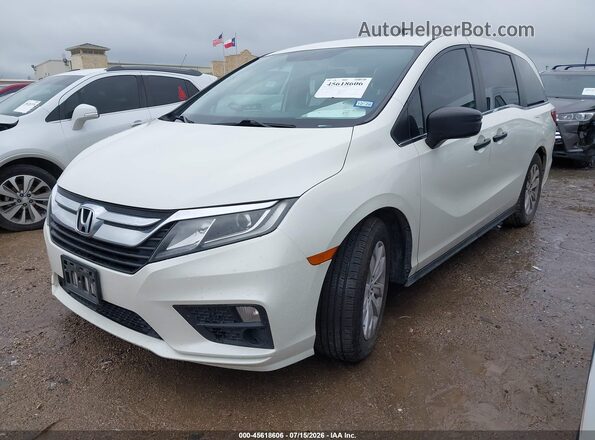 5FNRL6H24JB065704 2018 HONDA ODYSSEY White Front left