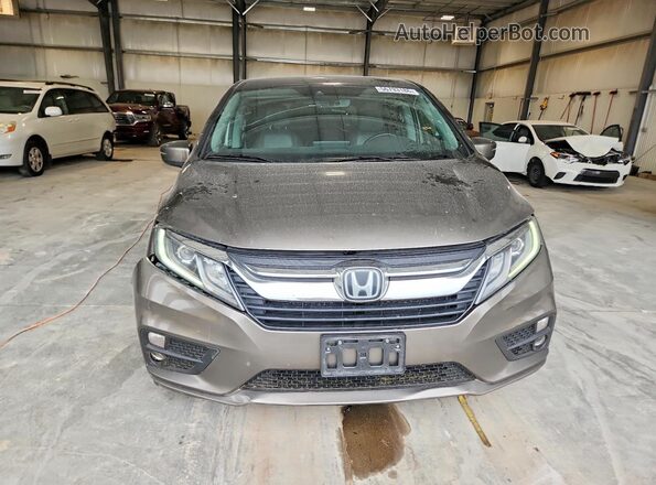 5FNRL6H24MB009279 2021 HONDA ODYSSEY Gray Front view