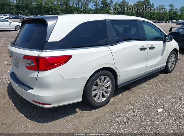 5FNRL6H29JB107672 2018 HONDA ODYSSEY White Rear right