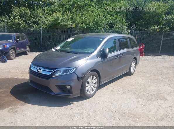 5FNRL6H29KB008139 2019 HONDA ODYSSEY Серый Вид спереди