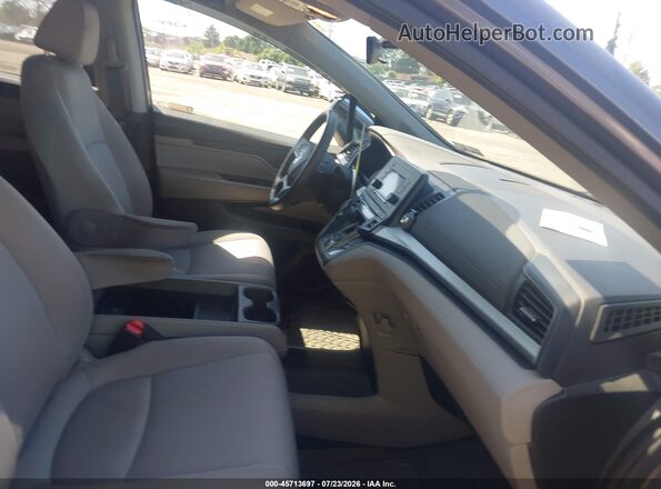 5FNRL6H29KB008139 2019 HONDA ODYSSEY Серый Вид салона спереди