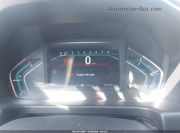 5FNRL6H29KB008139 2019 HONDA ODYSSEY Серый Вид задних сидений