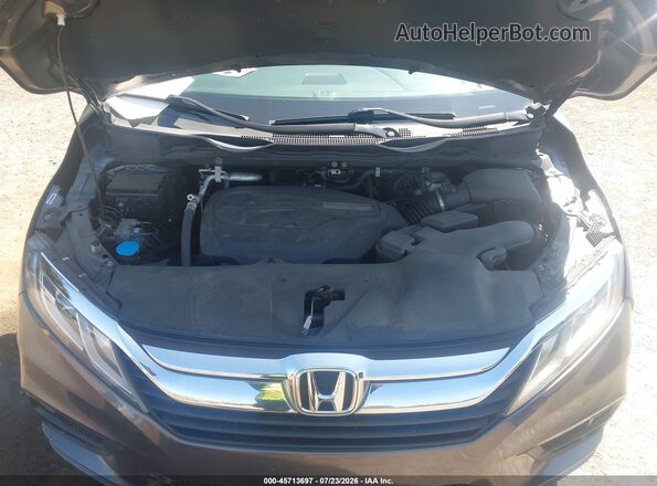 5FNRL6H29KB008139 2019 HONDA ODYSSEY Серый Вид сзади