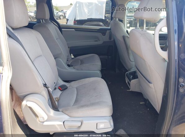 5FNRL6H29KB126997 2019 HONDA ODYSSEY Blue VIN sticker view