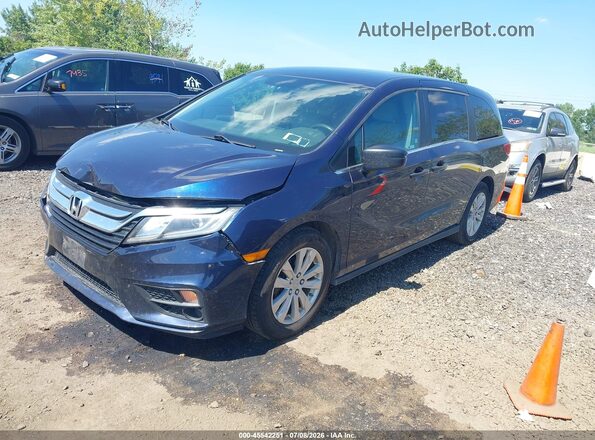 5FNRL6H29KB126997 2019 HONDA ODYSSEY Blue Front left