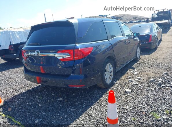 5FNRL6H29KB126997 2019 HONDA ODYSSEY Blue Rear right
