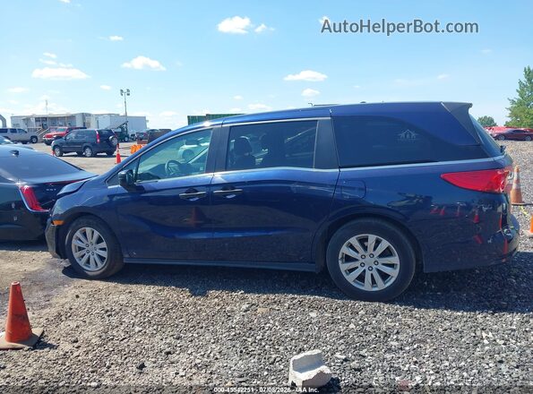 5FNRL6H29KB126997 2019 HONDA ODYSSEY Blue 360 interior view