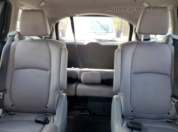 5FNRL6H45LB500606 2020 HONDA ODYSSEY Charcoal Հետևի նստատեղերի տեսք