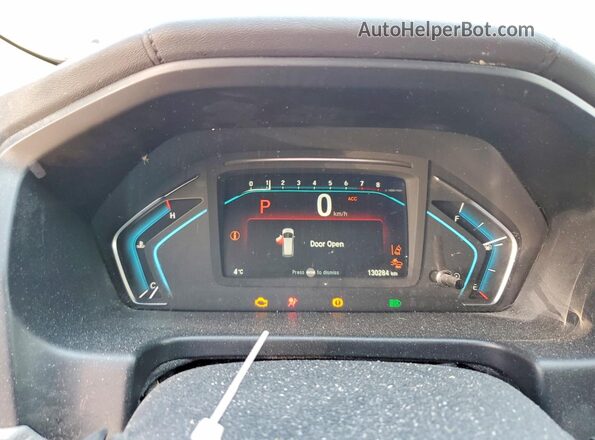 5FNRL6H45LB500606 2020 HONDA ODYSSEY Charcoal Սարքավորումների վահանակի տեսք