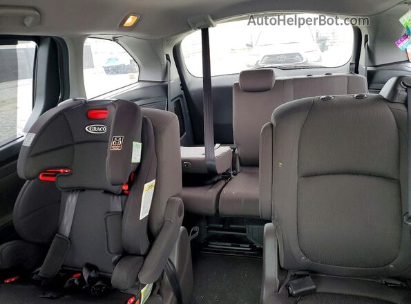 5FNRL6H50JB072479 2018 HONDA ODYSSEY Brown Вид задніх сидінь