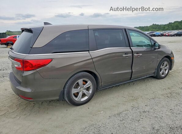 5FNRL6H50JB072479 2018 HONDA ODYSSEY Brown Задня права чверть