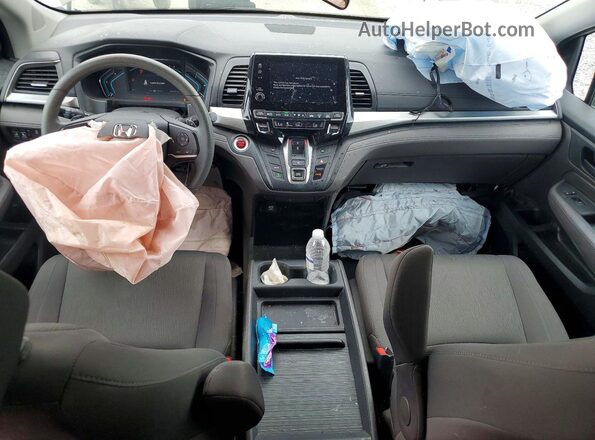 5FNRL6H50JB072479 2018 HONDA ODYSSEY Brown Вид панелі приладів