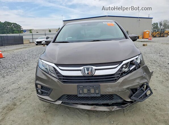 5FNRL6H50JB072479 2018 HONDA ODYSSEY Brown Вид спереду