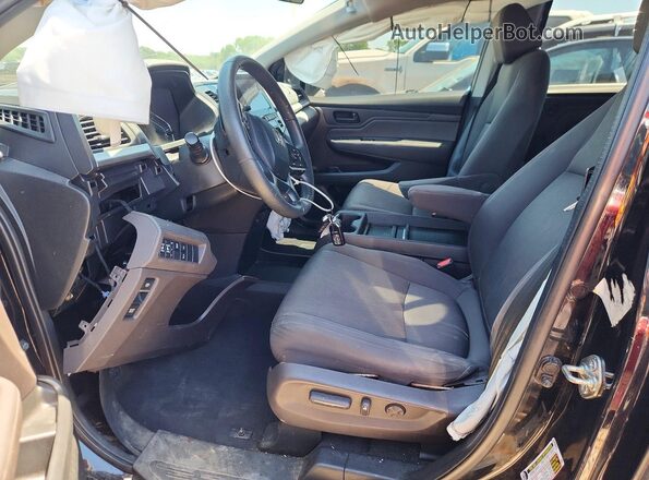 5FNRL6H50JB109577 2018 HONDA ODYSSEY Gray Вид салону спереду