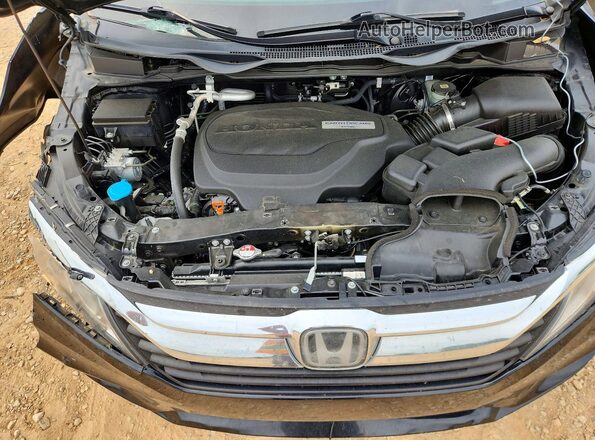 5FNRL6H50JB109577 2018 HONDA ODYSSEY Gray Вид підкапотного простору