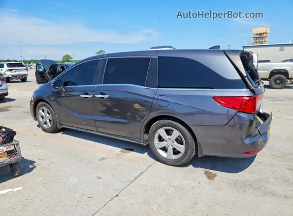 5FNRL6H50LB017338 2020 HONDA ODYSSEY Gray Rear left