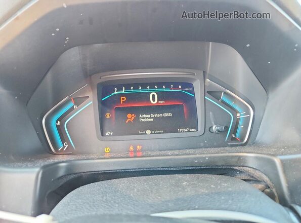 5FNRL6H50LB017338 2020 HONDA ODYSSEY Gray Instrument cluster view