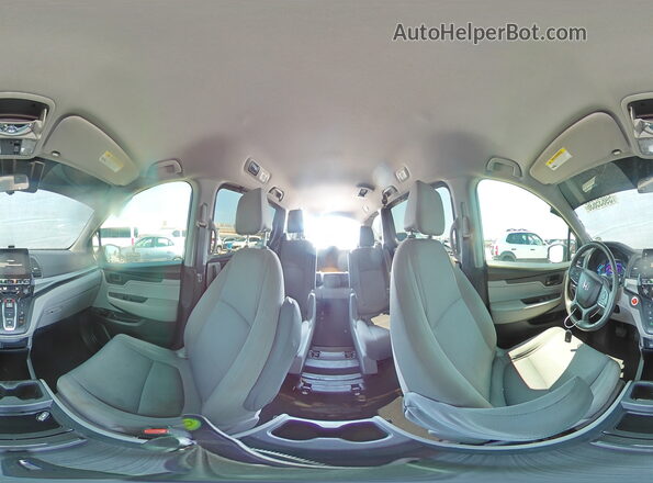 5FNRL6H50LB017338 2020 HONDA ODYSSEY Gray 360 interior view