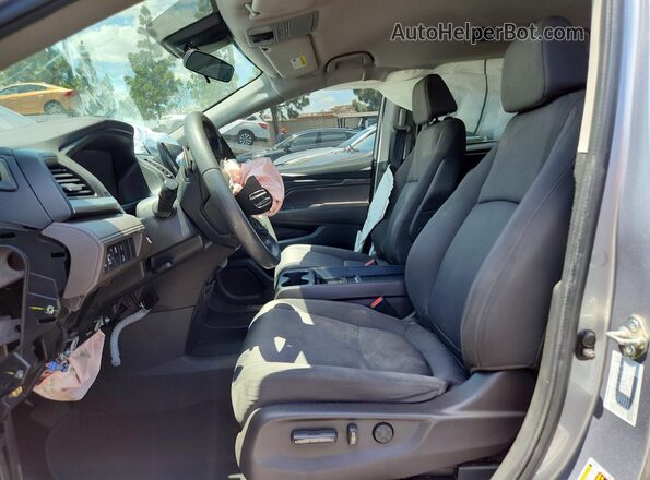 5FNRL6H50LB072615 2020 HONDA ODYSSEY Silver წინა სალონის ხედი