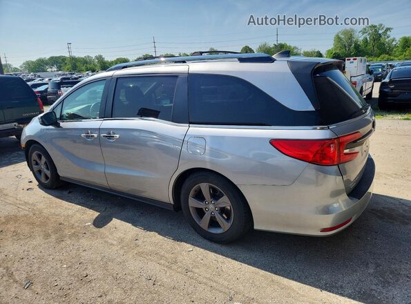5FNRL6H50MB012836 2021 HONDA ODYSSEY Silver Задня ліва чверть