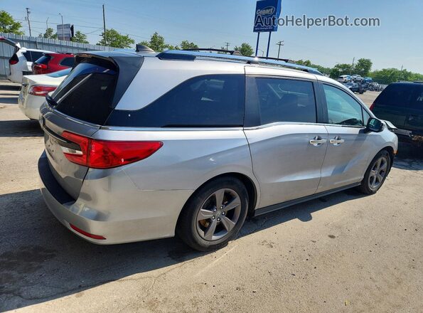 5FNRL6H50MB012836 2021 HONDA ODYSSEY Silver Задня права чверть