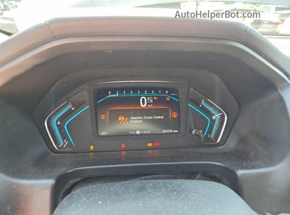 5FNRL6H50MB012836 2021 HONDA ODYSSEY Silver Вид щитка приладів