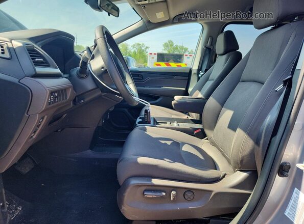 5FNRL6H50MB012836 2021 HONDA ODYSSEY Silver Вид салону спереду