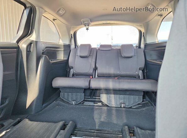 5FNRL6H50MB012836 2021 HONDA ODYSSEY Silver Вид задніх сидінь