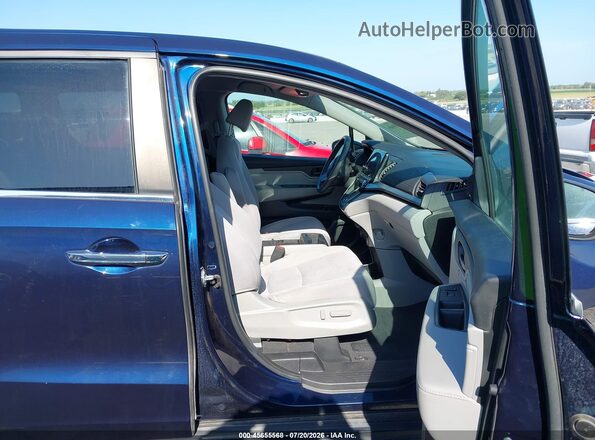 5FNRL6H50MB041611 2021 HONDA ODYSSEY Blue Սալոնի դիմացի տեսք